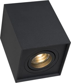 Smart spot zwart verstelbaar incl. wifi GU10 - Quadro Up