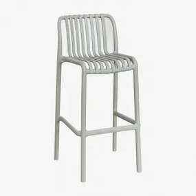 Stapelbare Hoge Krukken Wendell, Set Van 2, Gemaakt Van Polypropyleen Groen – Khaki & ↑75 Cm - Sklum