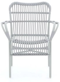 Intenso Parma/ROUGH-S 90cm dining tuinset 5-delig stapelbaar