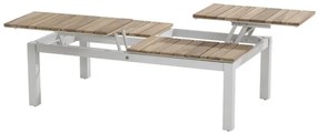 4 Seasons Outdoor | Forio coffee table 120x75x40 cm frost grey  Loungetafel    houtkleur weerbestendig