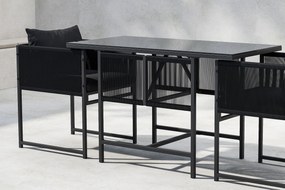 The Outsider diningset-jesse-balkonset-2-personen-zwart-120x61cm-the-outsider.html