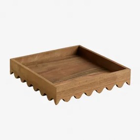 Decoratieve Schaal Van Acaciahout Gaupen Acacia Bruin & 25 X 25 Cm - Sklum