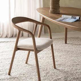 Eleonora Rayven Moderne Eetkamerstoel Bruin