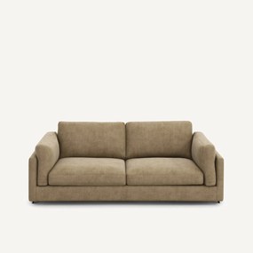 Slaapbank in stonewashed fluweel, CESAR