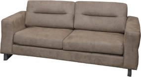 2,5 zitsbank - Castelo - lederlook River bruin 10