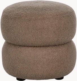 Bouclé poef Gabby