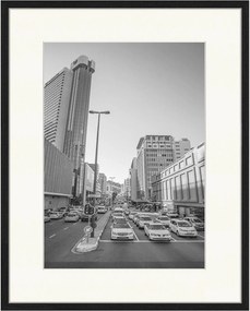 Ingelijste digitale print Cape Town City Centre