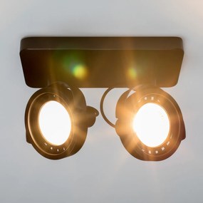 Zuiver Dice-2 DTW Dubbele LED Spot Zwart