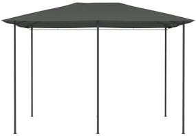 vidaXL Prieel 160 g/m² 3x4x2,6 m antracietkleurig