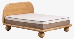 Bicheno Mangohouten Bed Mangohout & 180 X 200 Cm & 180 X 200 Cm - Benoite - Sklum