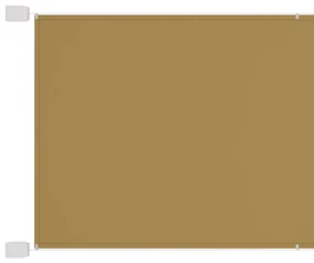 vidaXL Luifel verticaal 180x1200 cm oxford stof beige
