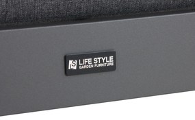 Tuinstoel Aluminium Grijs-antraciet Lifestyle Garden Furniture Luca