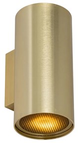 Design wandlamp goud rond 2-lichts - Sab Honey