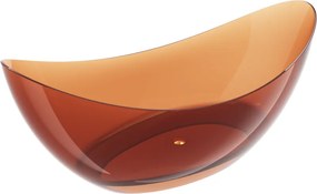 Mexen Vea earth vrijstaand transparant 180 x 80 cm, kurk chroom - 58091808005