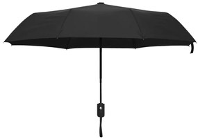 vidaXL Paraplu automatisch inklapbaar 95 cm zwart
