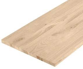 Massief werkblad - Eiken verlijmd - Dikte 2 cm - 2440 x 900 mm