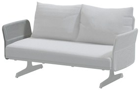 4 Seasons Outdoor Play chaise longue S met salontafel 75 x 75 cm  Loungeset    houtkleur weerbestendig