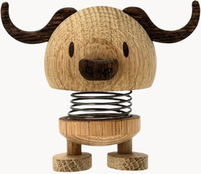 Decoratief object Buffalo van eikenhout