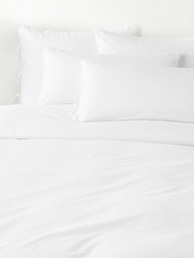 Gewassen perkal katoenen dekbedovertrek Leonie