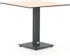 Tuin eettafel Forza  | Vierkant  | Tuintafel Kunststof | 80x80cm | 2 personen | Kees Smit Tuinmeubelen