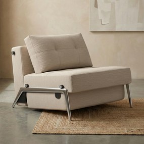 Innovation Living Cubed 90 Aluminium 1-persoons Slaapbank 90