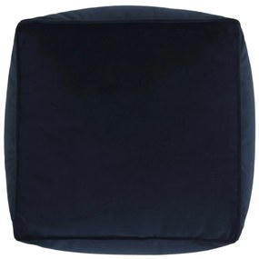 Amara Poef Velvet - Navy
