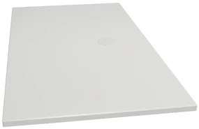 Xenz Flat Plus rechthoekige douchevloer acryl 150x90cm wit glans