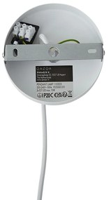 Moderne hanglamp wit 50cm 3-lichts - Drum Duo