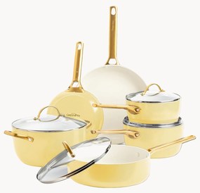 Kookset Padova met antiaanbaklaag, 10-delig