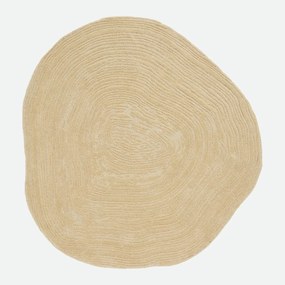 Wollen vloerkleed in kiezelvorm, Ostia