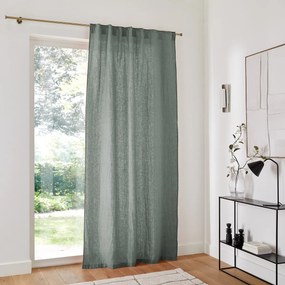 Gewassen linnen gordijn met verborgen lussen Onega