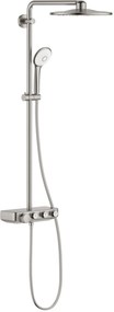 Grohe Euphoria SmartControl 310 regendoucheset met 5 straalsoorten en thermostaatkraan Ø31cm supersteel