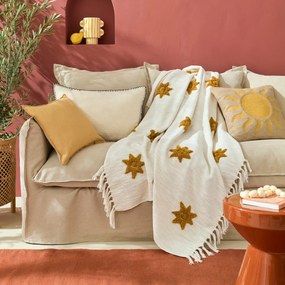 Plaid getuft motief, katoen, Solis