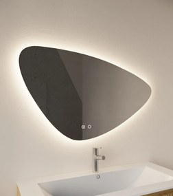 Gliss Design Strano spiegel met LED-verlichting en verwarming 120cm