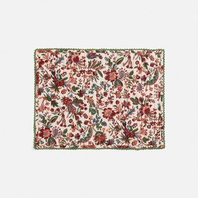 Set van 2 placemats van katoenvoile, Kali