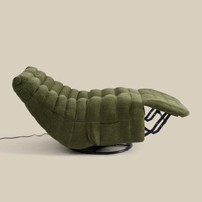 Elektrische Relaxfauteuil Retro Groen