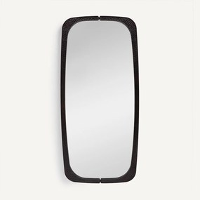 Rechthoekige gefreesde spiegel H170 cm Kuchim