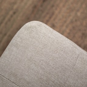 PEPP Interiors Oreo Beige Bank Hoge Poot Chaiselongue Rechts