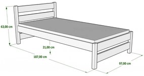 Kinderen Wit  Eenpersoonsbed - Apollo For Kids Kinderen Peuter Junior Tieners 5056231776295 Children's Beds Home, 180x90, Twee kleine, Matras van schu