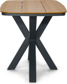 Barset 4 personen 180 cm Rope Grijs Lifestyle Garden Furniture Vicente/Noelle