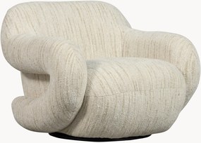 Draaibare chenille fauteuil Folke