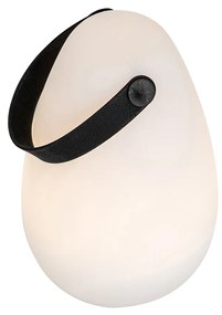 Set van 2 tafellampen wit RGBW oplaadbaar IP54 - Pion