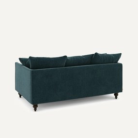 Compacte fluwelen chenille bank, Lazare