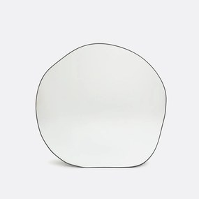 Spiegel, organische vorm, 100x100 cm, Ornica