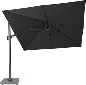 Platinum premium zweefparasol'Challenger T²'- Faded Black - 300x300cm