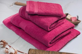 Handdoek Hotel Collectie– 3 stuks – 50×100 – roze