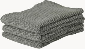 Theedoeken Olive Green, 3-delig