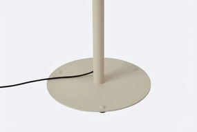 Scandinavische Buiten Vloerlamp Beige Met Witte Kap IP - Mississippi Aluminium/Kunststof Zand/Beige