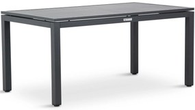 Tuinset 4 personen 160 cm Aluminium Grijs Santika Furniture Santika