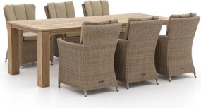 Diningset Intenso | 6 personen | Tuinset teakhout | 7-delig | Kees Smit Tuinmeubelen